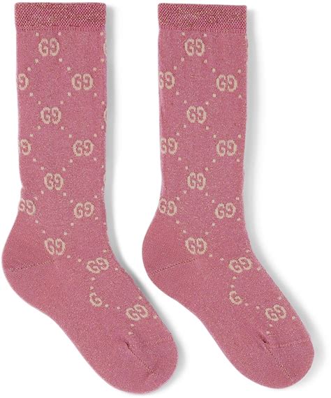 gucci pink socks men|pink gucci socks kids.